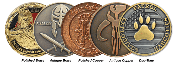 29 Challenge Coin Options