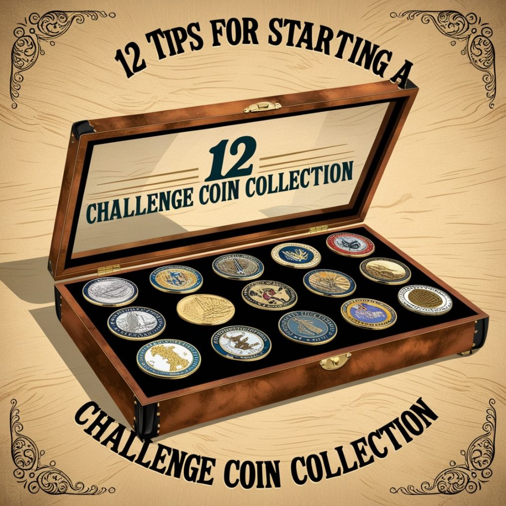 Custom challenge coin collection