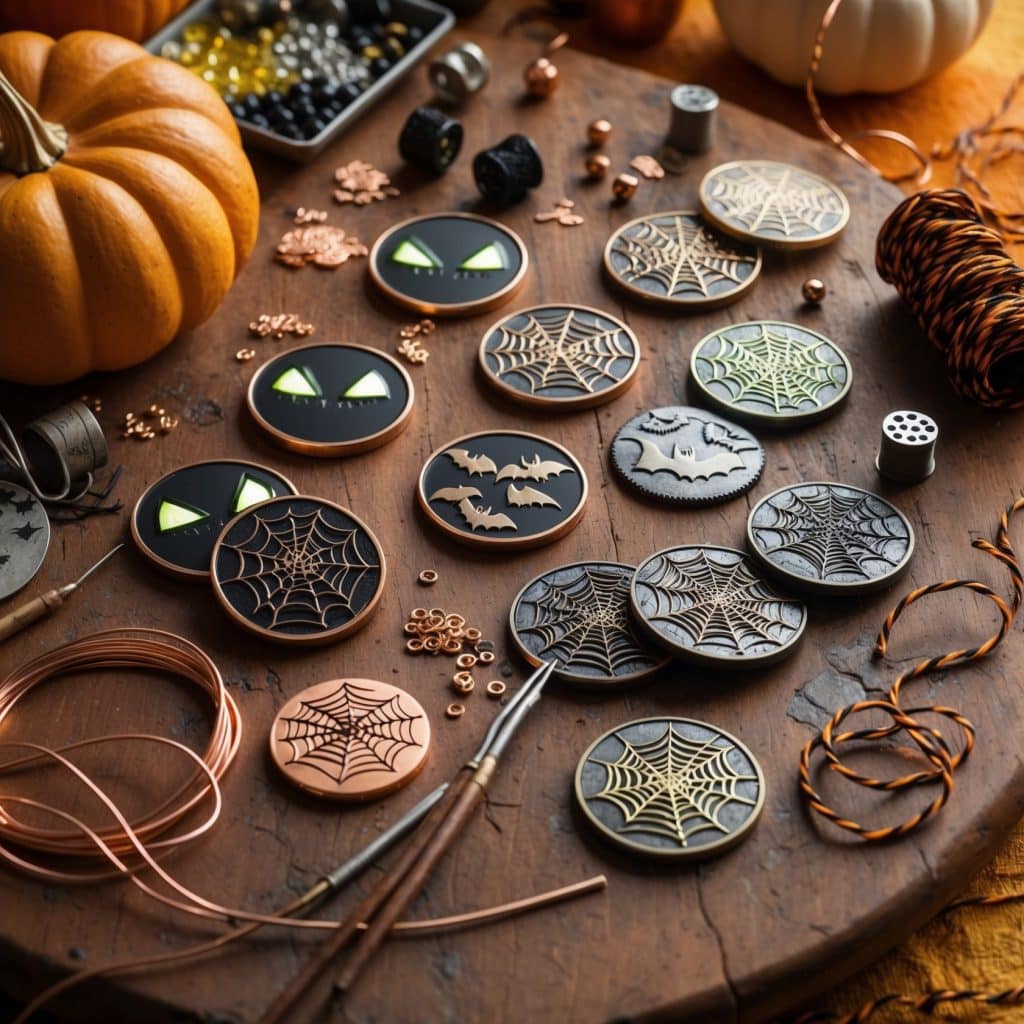 Halloween challenge coins