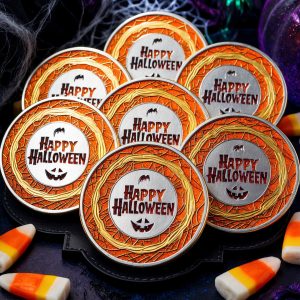 Halloween challenge coins