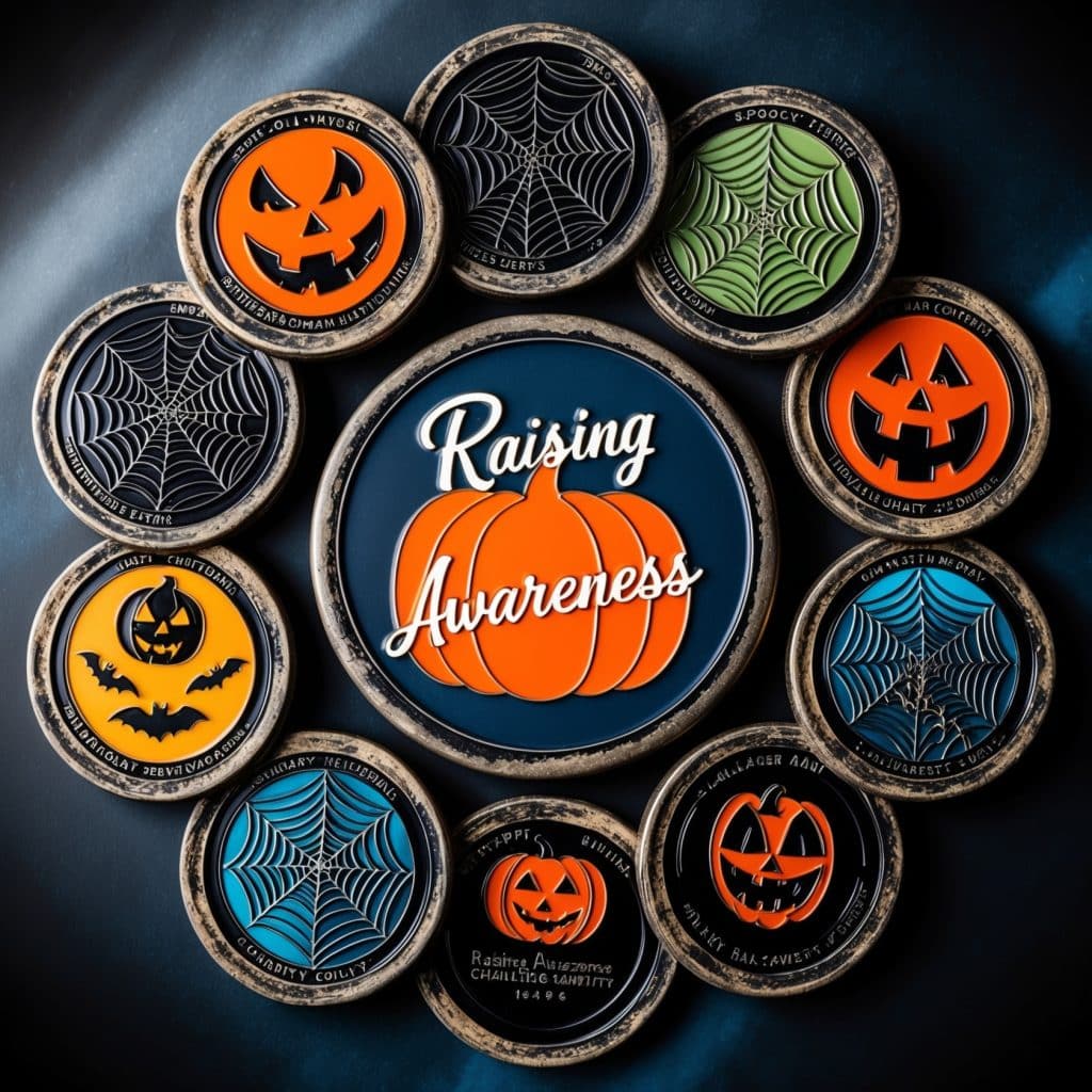 Halloween coins