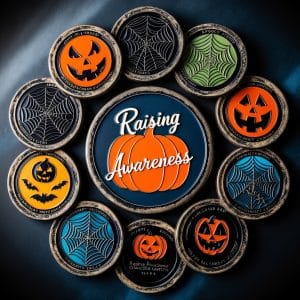 Halloween coins