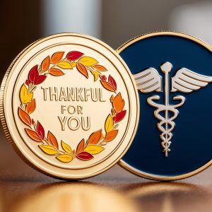 Thanksgiving challenge coins