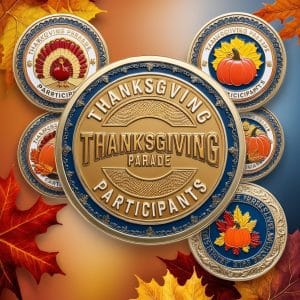 Thanksgiving challenge coins